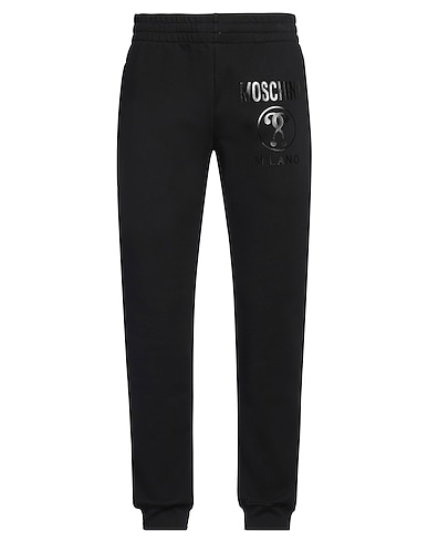 MOSCHINO Casual trouser Black 100% Cotton