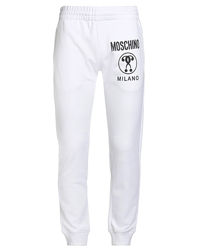 MOSCHINO Casual trouser COUTURE White 100% Cotton