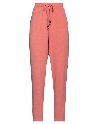 ANGELA MELE MILANO Pantalone Rosa antico 50% Viscosa, 50% Poliestere