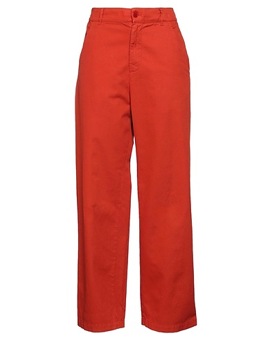 BARENA Casual trouser Rust 63% Cotton, 35% Linen, 2% Elastane