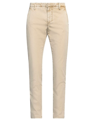 DONDUP Casual trouser Sage green 97% Cotton, 3% Elastane