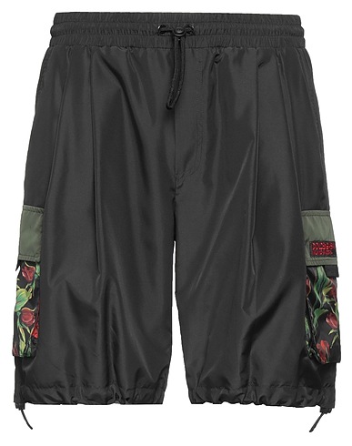 DOLCE&GABBANA Shorts & Bermuda Black 78% Polyester, 22% Polyamide, Viscose