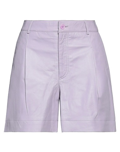 P.A.R.O.S.H. Leather trouser Lilac 100% Lambskin
