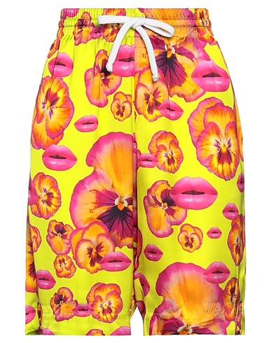 HOUSE OF AMEN Shorts & Bermuda Lime green 100% Viscose