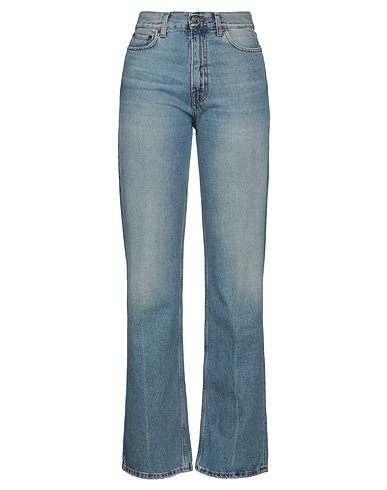 HAIKURE Denim trousers Blue 100% Cotton