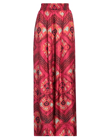ULLA JOHNSON Pantalone Fucsia 100% Seta