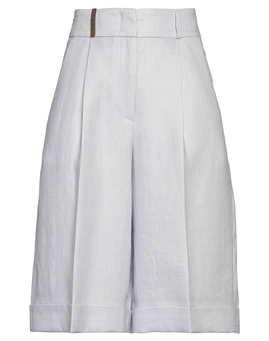 PESERICO Shorts & Bermuda Lilac 100% Linen