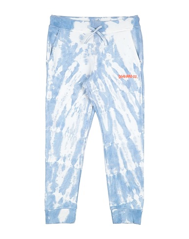 DSQUARED2 Pantalone Celeste 100% Cotone, Elastan