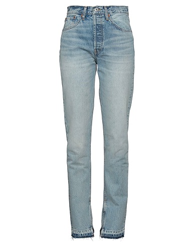 RE/DONE Denim trousers Blue 100% Cotton