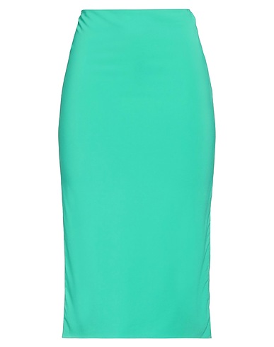 JUCCA Midi skirt Green 95% Viscose, 5% Elastane