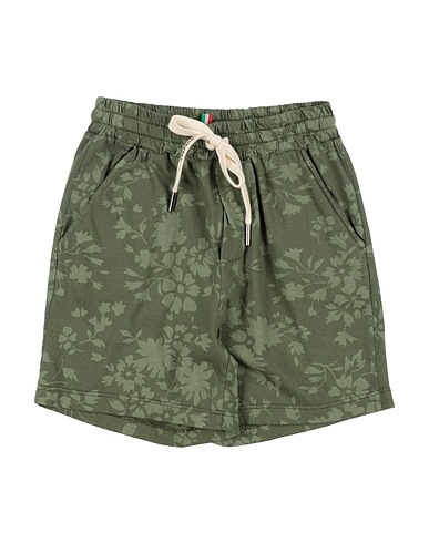 NUPKEET Shorts & Bermuda Military green 100% Cotton