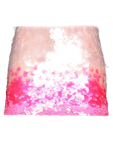 DAVID KOMA Mini skirt Blush 52% Acetate, 45% Viscose, 3% Elastane, Polyethylene