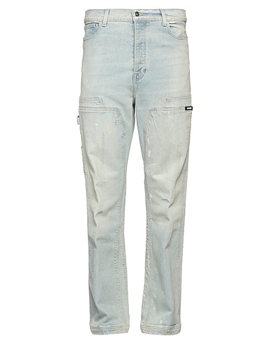 NAHMIAS Denim trousers Blue 98% Cotton, 2% Elastane