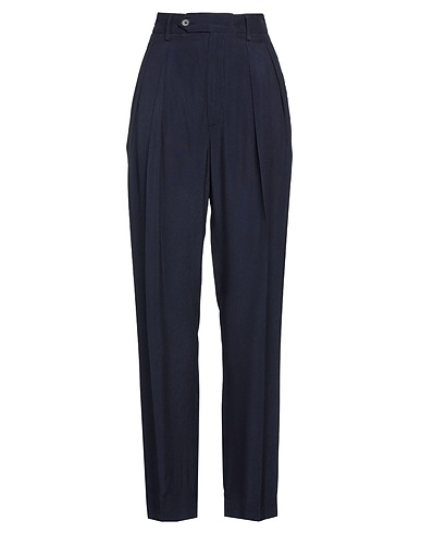 BARENA Casual trouser Navy blue 100% Viscose