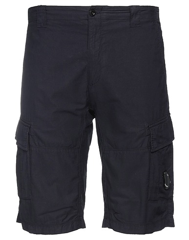 C.P. COMPANY Shorts & Bermuda Blu notte 100% Cotone