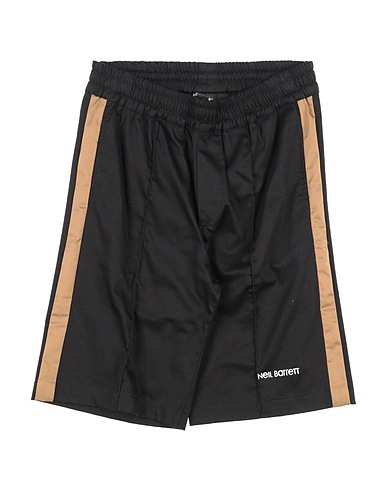 NEIL BARRETT Shorts & Bermuda Nero 97% Cotone, 3% Elastan