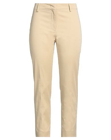WEEKEND MAX MARA Casual trouser Beige 97% Cotton, 3% Elastane