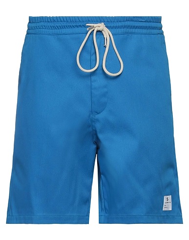 DEPARTMENT 5 Shorts & Bermuda Blue 65% Polyester, 35% Cotton