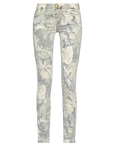 CURRENT/ELLIOTT Denim trousers Beige 88% Cotton, 9% Polyester, 3% Elastane