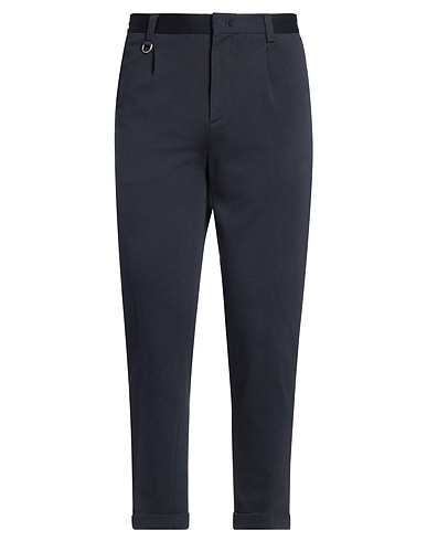 PAOLO PECORA Pantalone Blu navy 100% Cotone