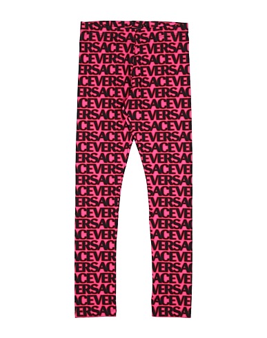 VERSACE YOUNG Leggings Fuchsia 94% Cotton, 6% Elastane