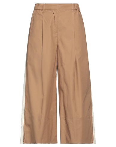 ACTITUDE by TWINSET Casual trouser Camel 100% Cotton