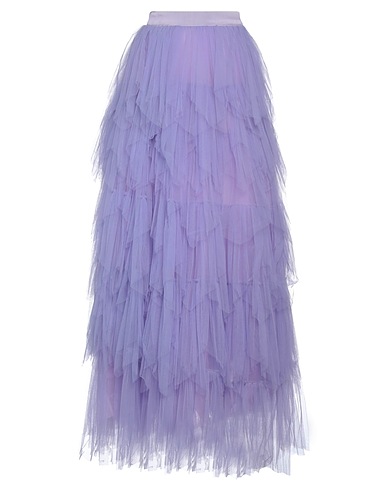ELISABETTA FRANCHI Long skirt Mauve 100% Polyamide