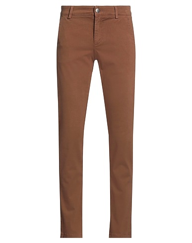 REIGN Chinos Marrone 100% Cotone