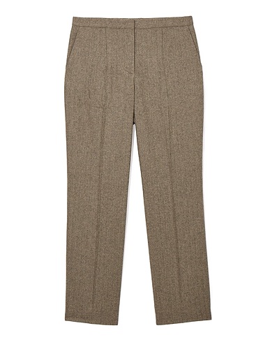 COS Hosen Braun 50% Wolle, 27% Polyamid, 23% Viskose