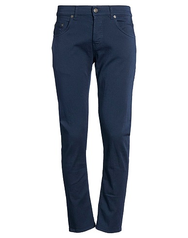 DONDUP Denim trousers BLU NAVY 92% Cotton, 6% Elastomultiester, 2% Elastane