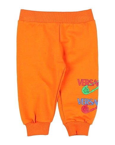 VERSACE YOUNG Hosen Orange 100% Baumwolle, Elastan