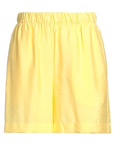 MINIMUM Shorts & Bermuda Giallo 85% Viscosa EcoVero™, 15% Nylon