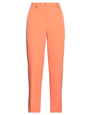 VICOLO Casual pants Salmon pink 88% Polyester, 12% Elastane