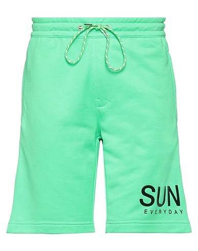 SUN 68 Pantalone felpa Verde 100% Cotone