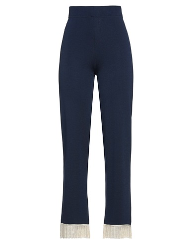 ADA BIANCA Pantalone Blu navy 90% Viscosa, 10% Meryl® Elitè