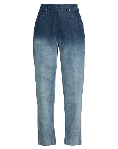 HAIKURE Denim trousers Blue 61% Cotton, 39% Lyocell