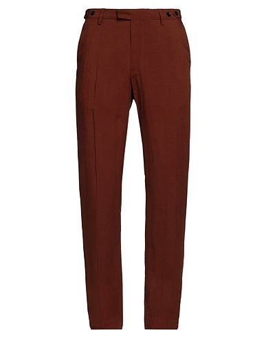 LIU •JO MAN Pantalone Marrone 62% Viscosa, 38% Lino