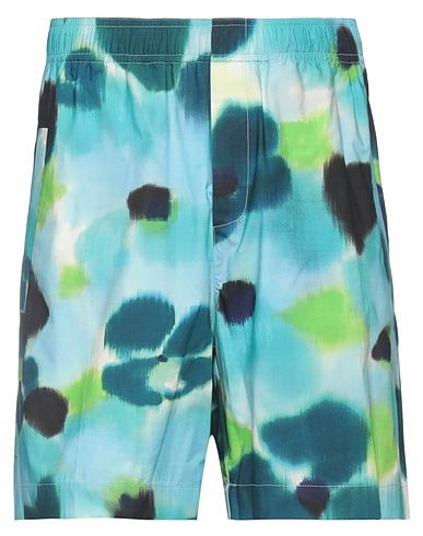 AMARANTO Shorts & Bermuda Turquoise 100% Cotton