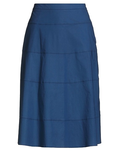 ROSSO35 Midi-Rock Marineblau 97% Baumwolle, 3% Elastan