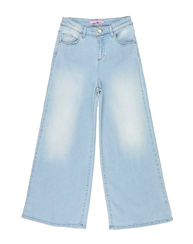 MISS BLUMARINE Denim pants 98% Cotton, 2% Elastane