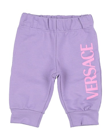 VERSACE YOUNG Casual trouser Lilac 100% Cotton