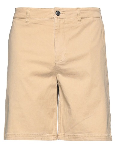 REVOLUTION Shorts & Bermuda Sand 98% Organic cotton, 2% Elastane