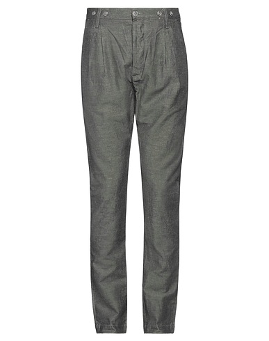 NOVEMB3R Casual pants Charcoal 62% Cotton, 38% Linen