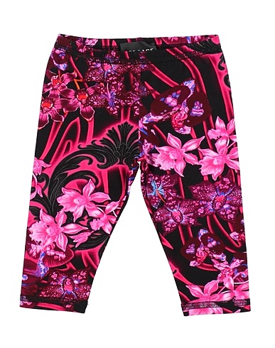 VERSACE YOUNG Leggings Fuchsia 94% Cotton, 6% Elastane