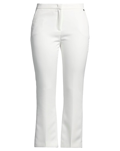 LIU •JO Pantalone Bianco 89% Poliestere, 11% Elastan