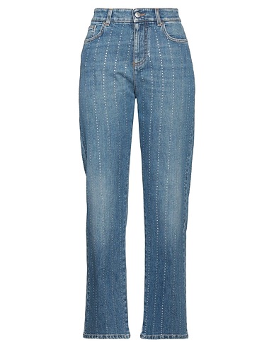 STELLA McCARTNEY Denim trousers Blue 98% Cotton, 2% Elastane