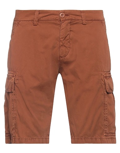 MODFITTERS Shorts & Bermuda Tan 100% Cotton