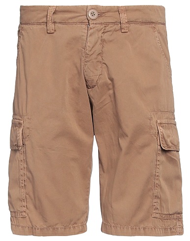 MODFITTERS Shorts & Bermudas Hellbraun 100% Baumwolle