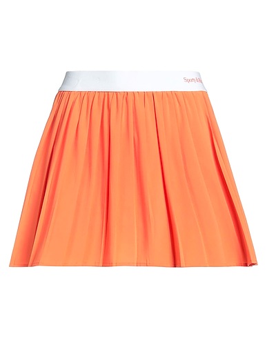 SPORTY & RICH Minifalda Naranja 85% Poliéster, 15% Elastán