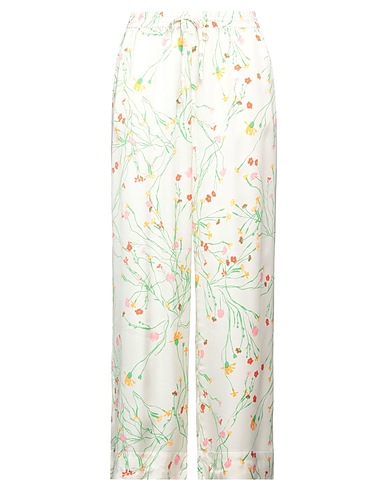 NÜMPH Pantalone Bianco 50% Viscosa, 50% Viscosa EcoVero™